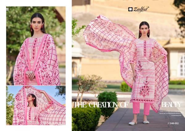 Zulfat Farhana Vol 6 Cotton Printed Dress Material Collection